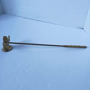 Vintage Brass Angel Candle Snuffer